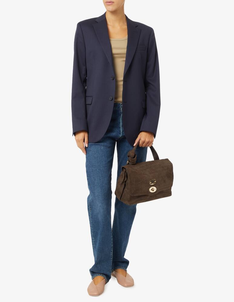 rinascente Zanellato Borsa Postina Jones Caiman S