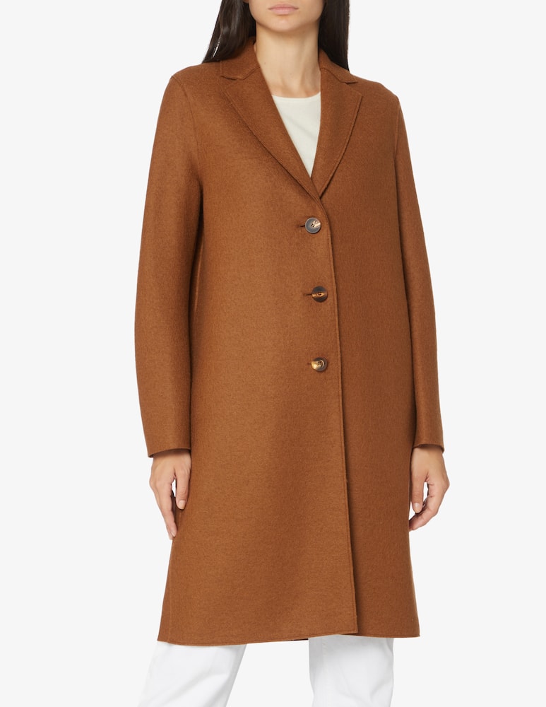 rinascente Harris Wharf London Overcoat pressed wool - Brown
