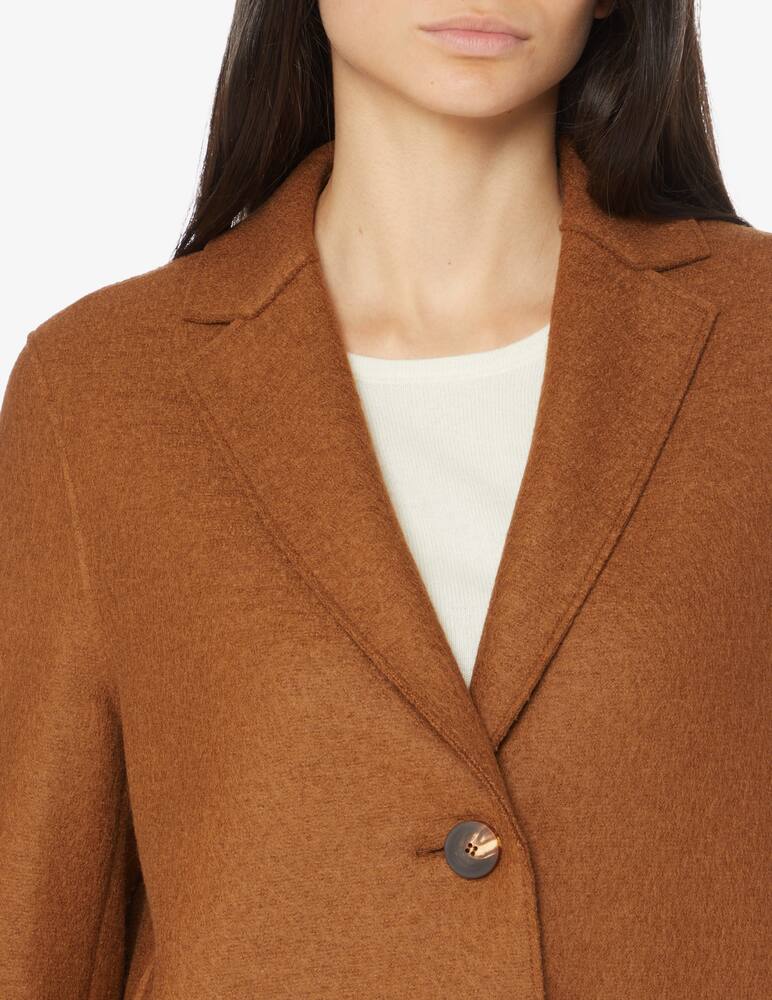 rinascente Harris Wharf London Overcoat pressed wool - Brown