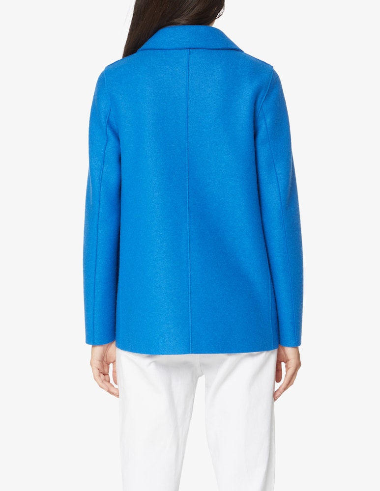 Harris Wharf London Peacoat pressed wool - Light blue - picture 3 Harris Wharf London Peacoat pressed wool - Light blue - picture 3