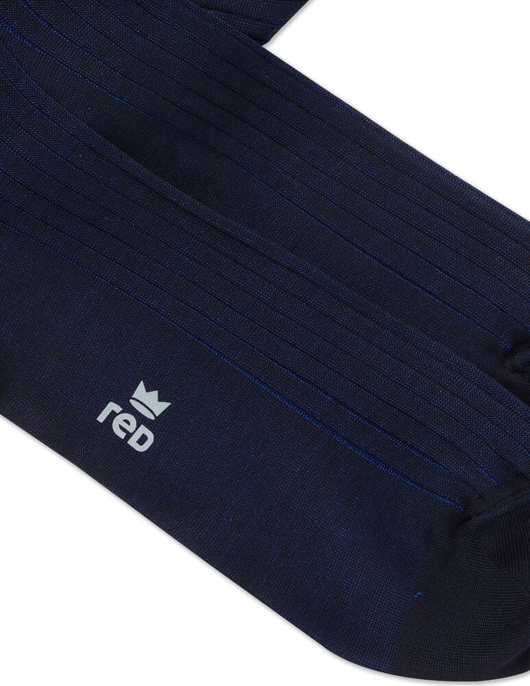 rinascente Red Vanise ribbed long socks