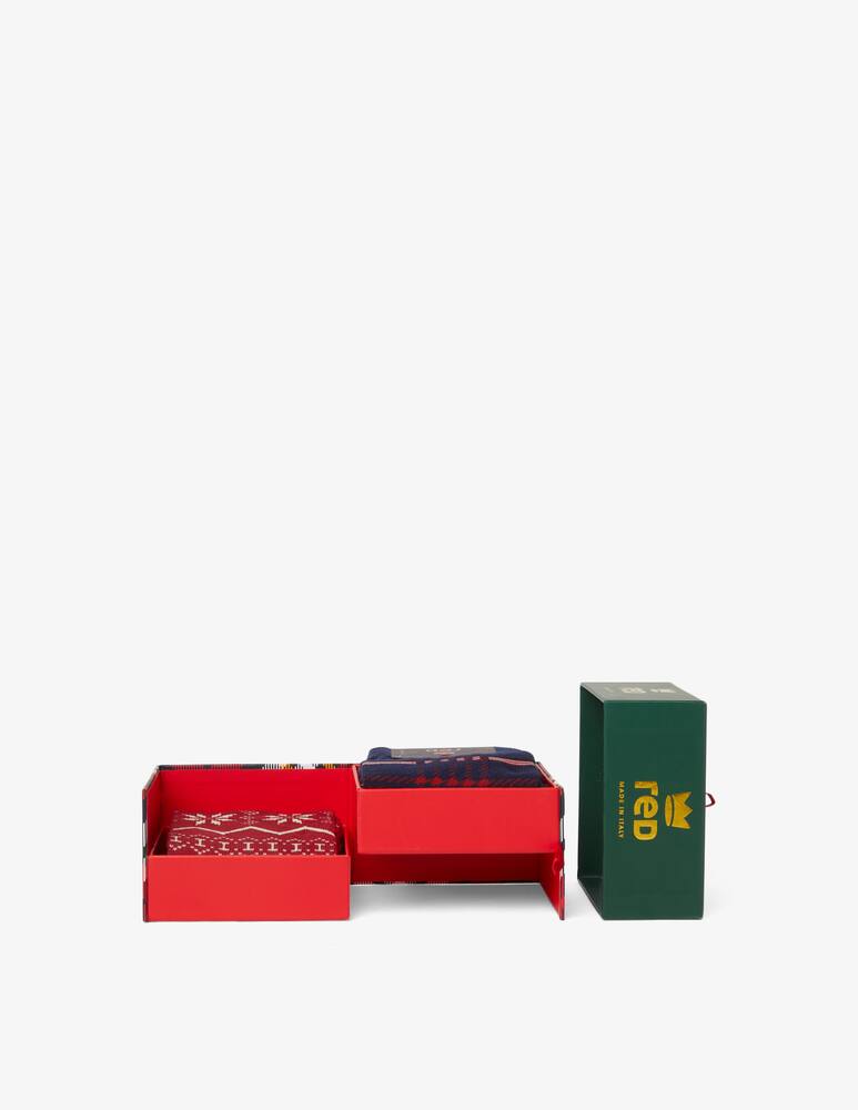 Red Calza lunga tartan - immagine 2 Red Calza lunga tartan - immagine 2