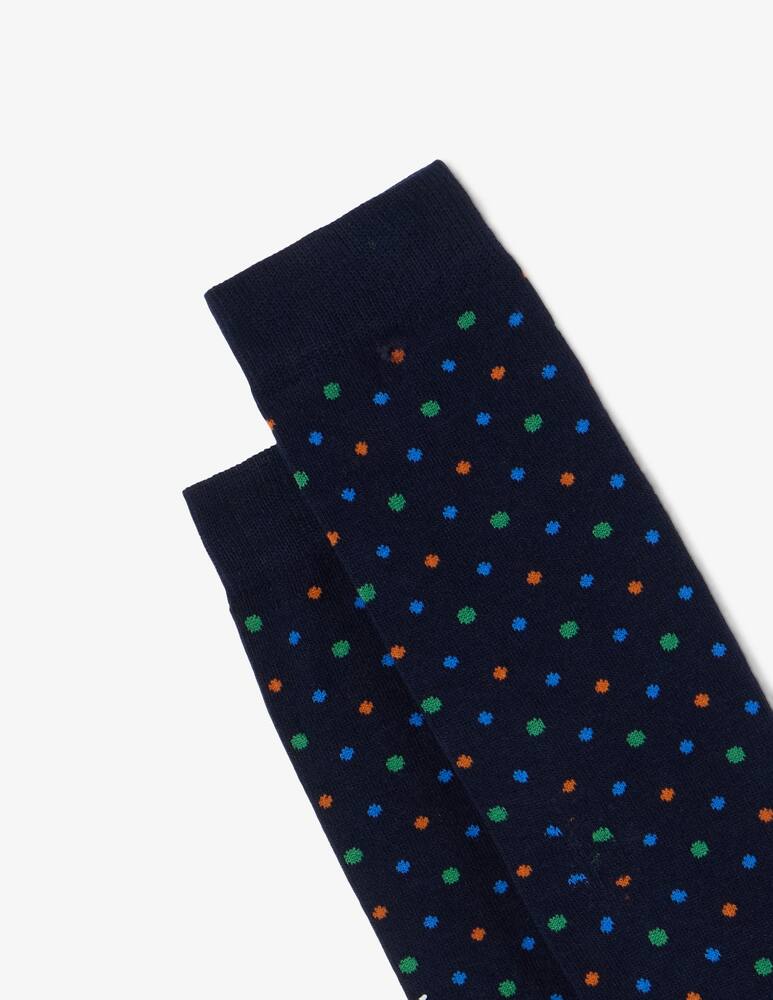 rinascente Red Calze lunghe trottola e pois