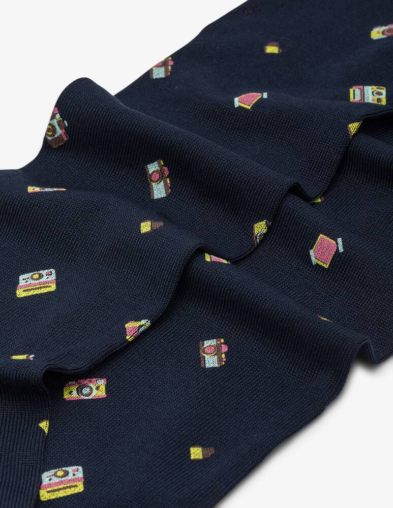 rinascente Red Vintage camera socks