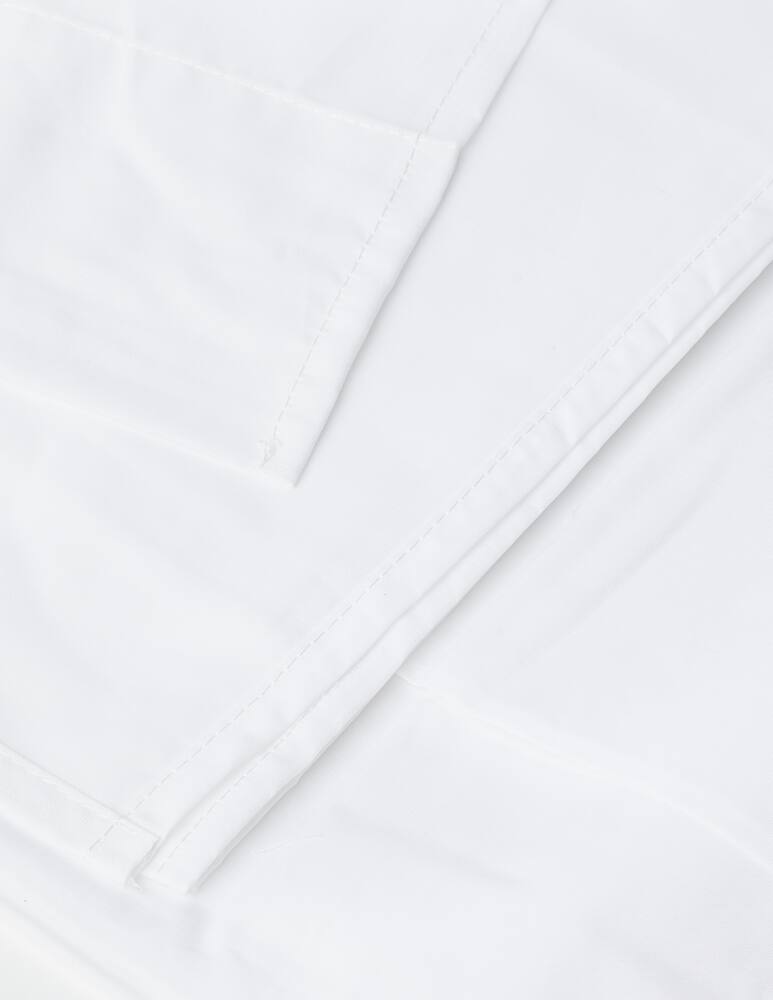 rinascente Somma Origami bed sheet cotton percale - white