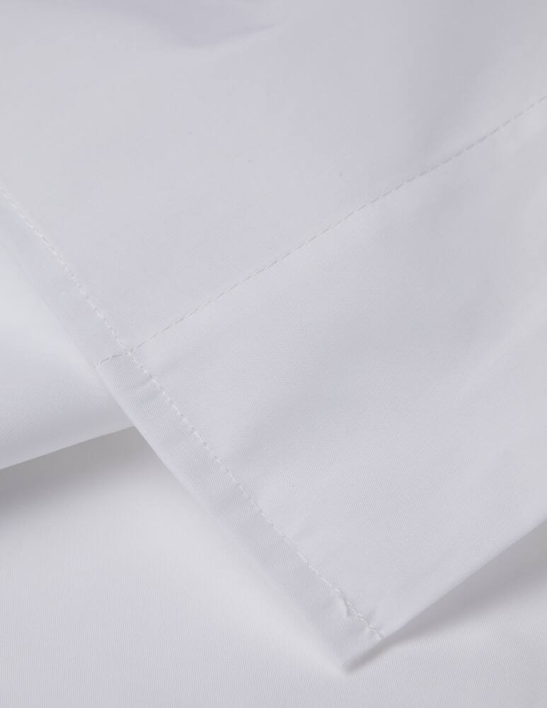 rinascente Somma Origami bed sheet cotton percale - white