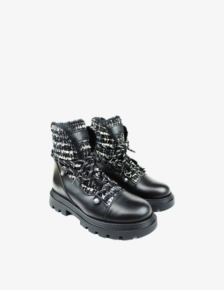 rinascente Gallucci Leather boots - Black