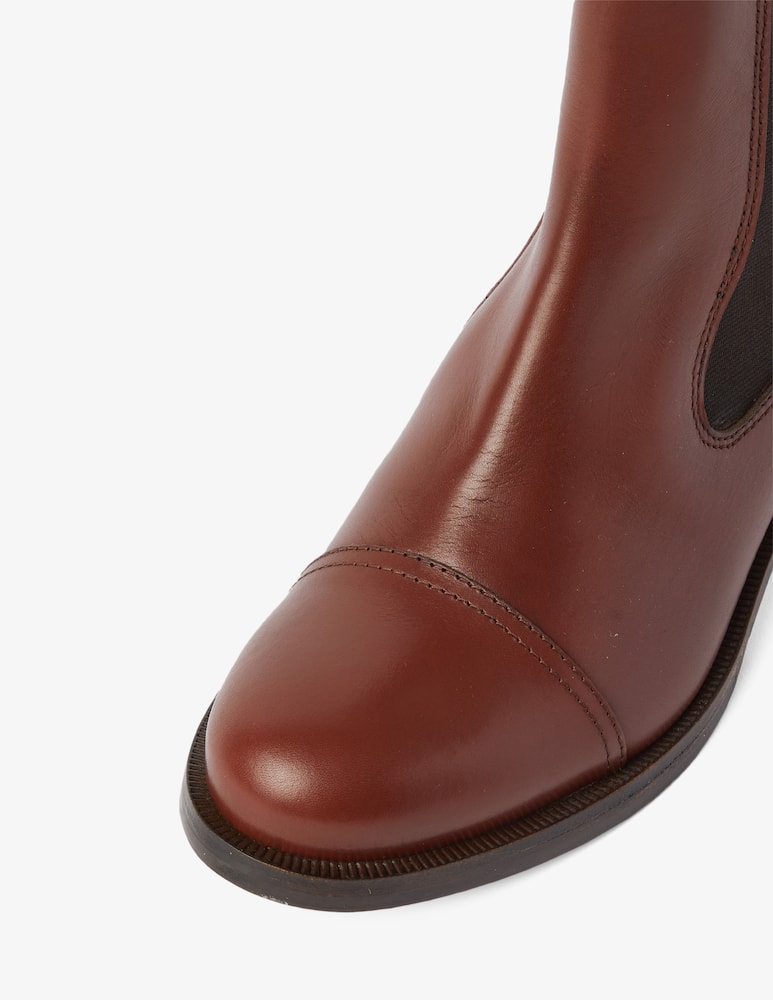 rinascente Gallucci Stivaletti in pelle chelsea - Marrone