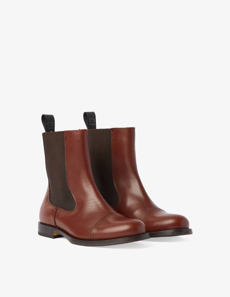 rinascente Gallucci Stivaletti in pelle chelsea - Marrone