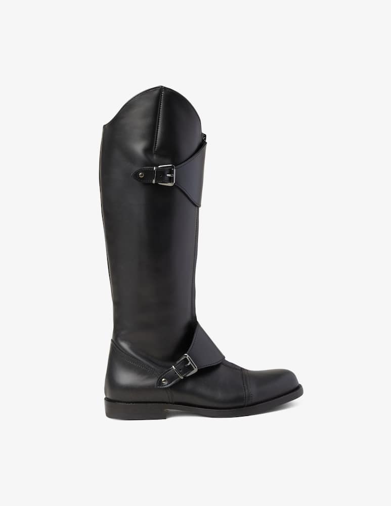 rinascente Gallucci Leather boots - Black