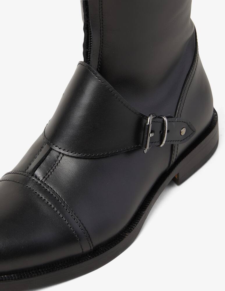rinascente Gallucci Leather boots - Black