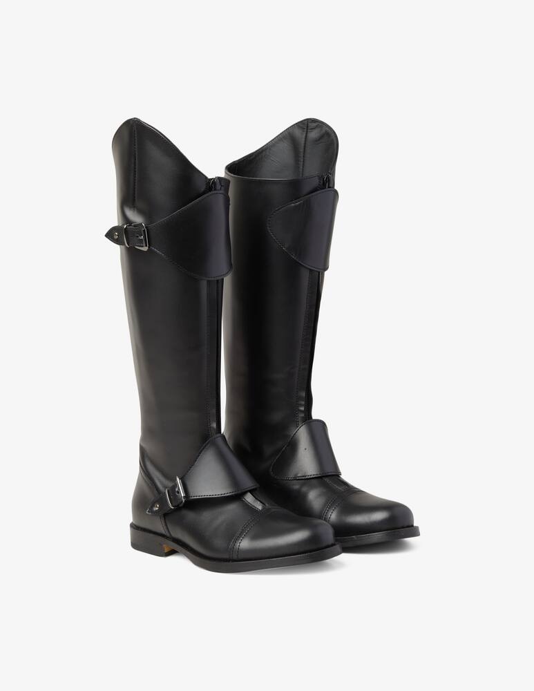 rinascente Gallucci Leather boots - Black