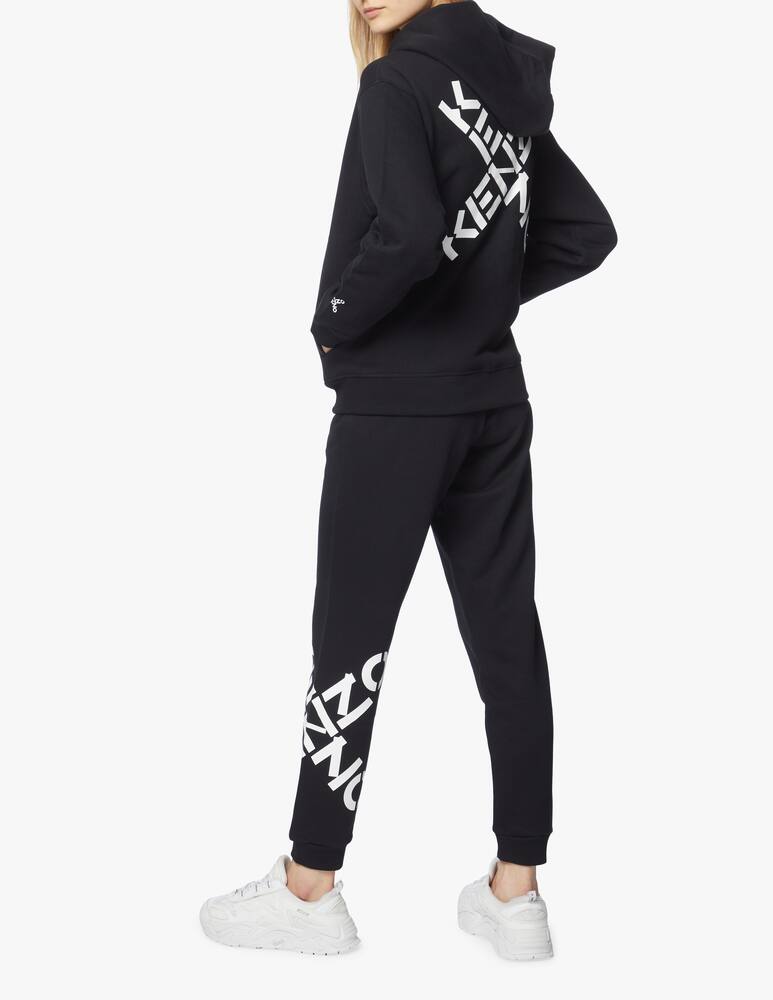 rinascente Kenzo Zipped hoddie Big X - black