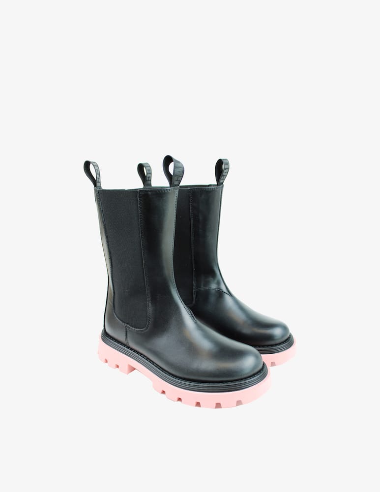 rinascente Gallucci Stivaletti in pelle - Nero