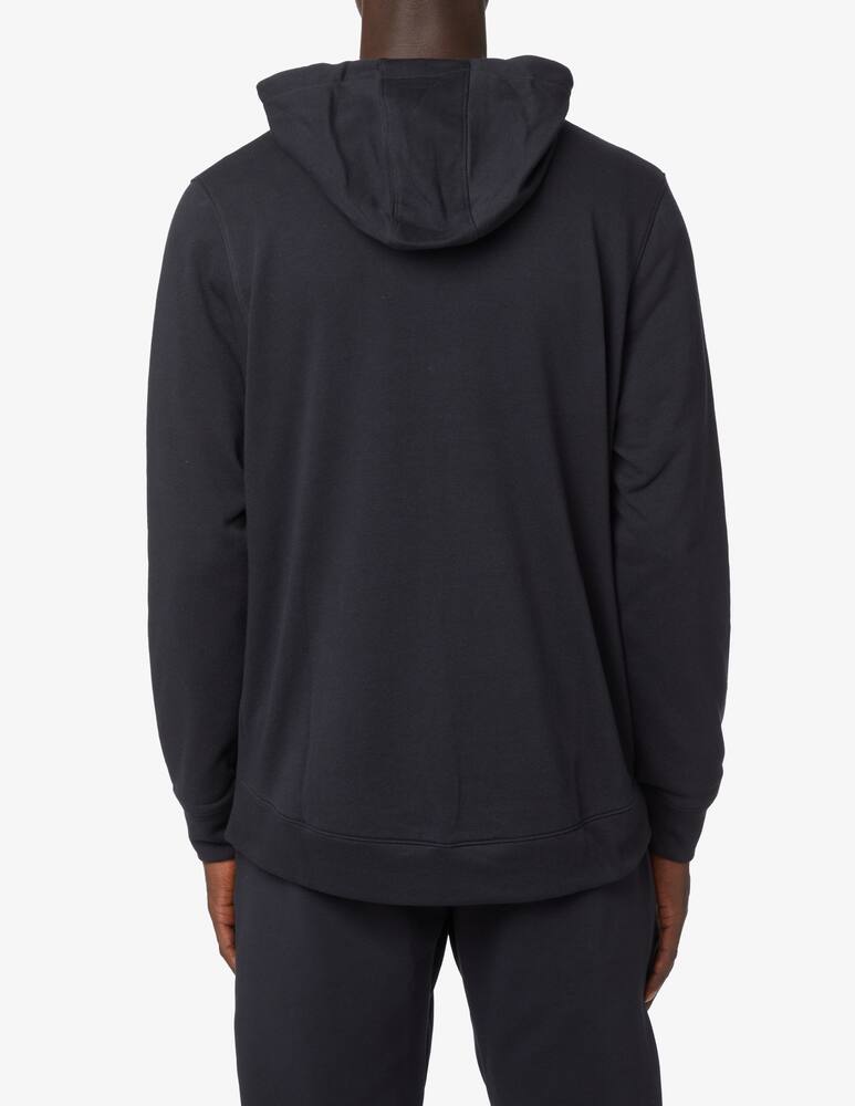 rinascente Under Armour Fzip small logo hoodie - Black
