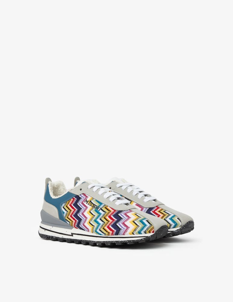 rinascente Missoni Scarpe running a righe - Multicolor