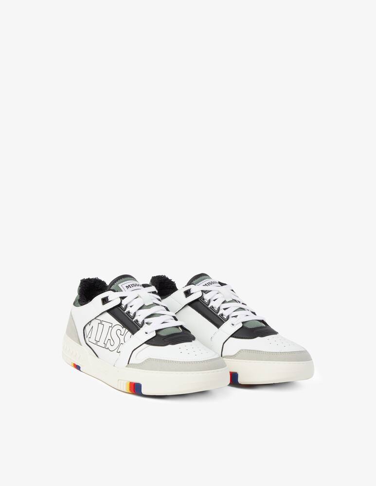 Missoni Basket 90s low-top sneakers - White - picture 2 Missoni Basket 90s low-top sneakers - White - picture 2