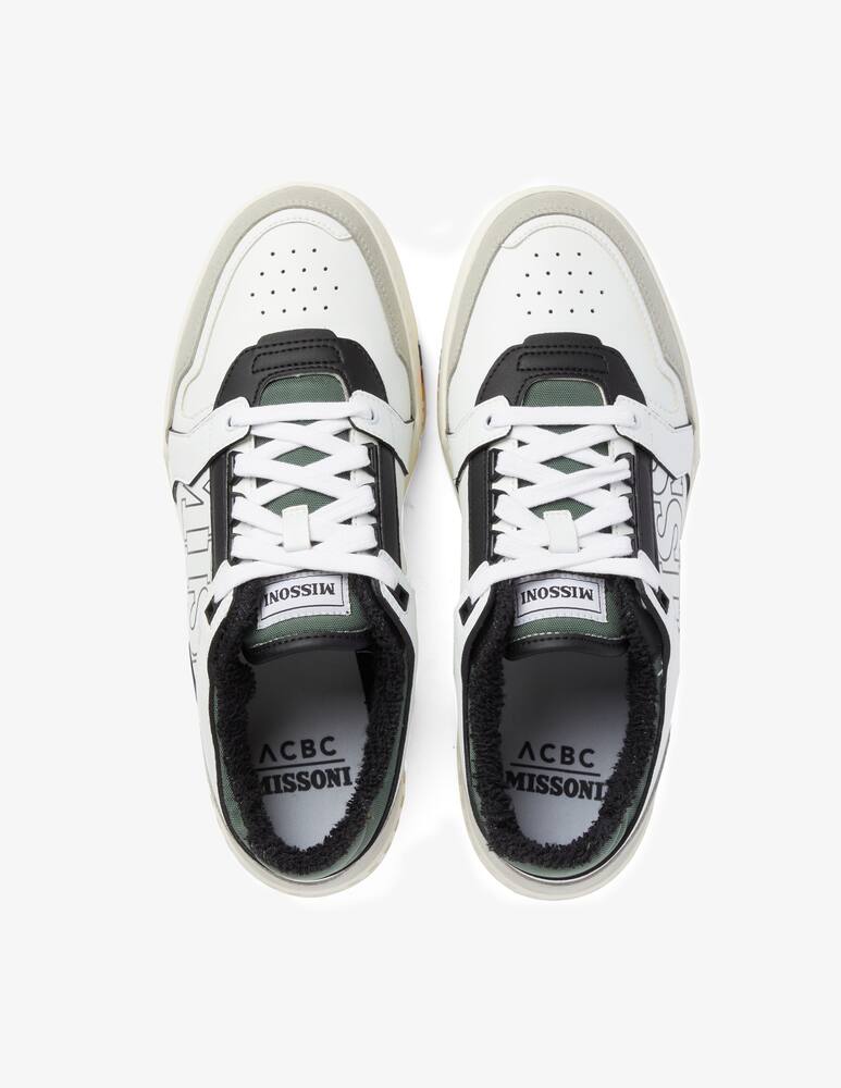 Missoni Basket 90s low-top sneakers - White - picture 3 Missoni Basket 90s low-top sneakers - White - picture 3
