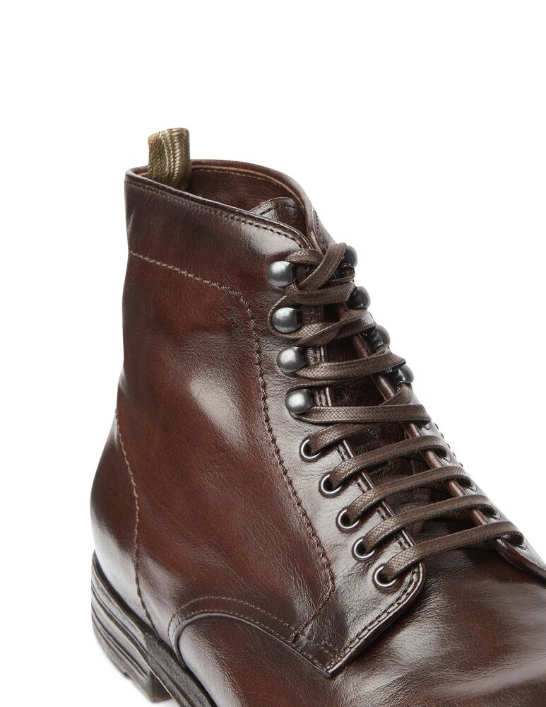 rinascente Officine Creative Stivaletto stringato in pelle anatomia 13