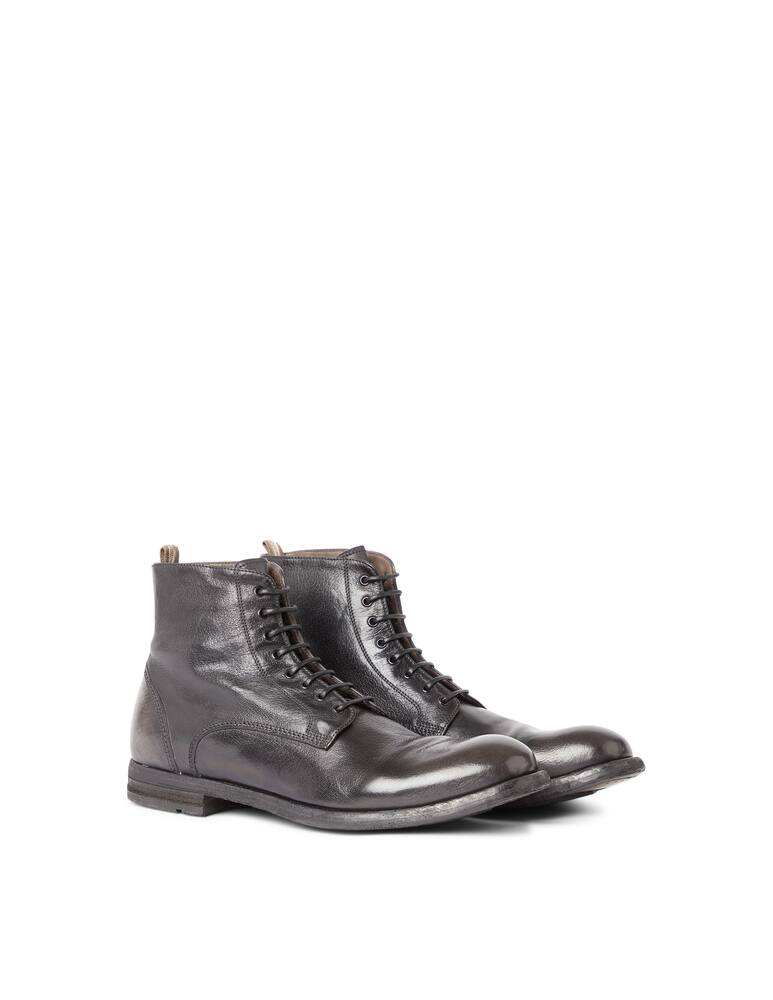 rinascente Officine Creative Lace up leather journal 002 boot