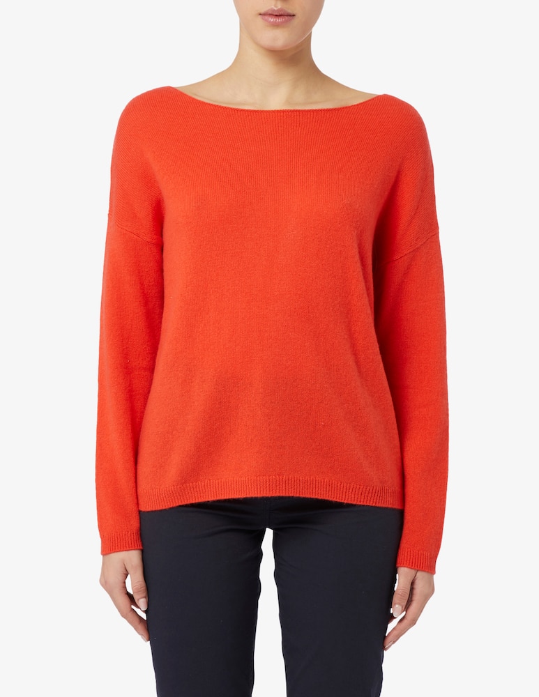 Pure Cashmere Maglia barca manica scesa - immagine 1 Pure Cashmere Maglia barca manica scesa - immagine 1