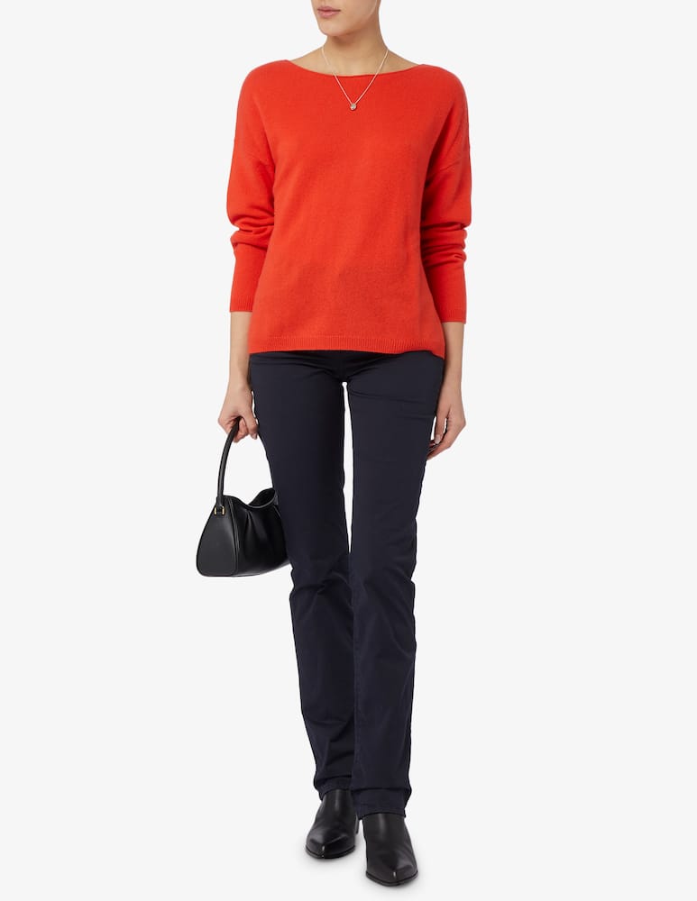 Pure Cashmere Maglia barca manica scesa - immagine 2 Pure Cashmere Maglia barca manica scesa - immagine 2