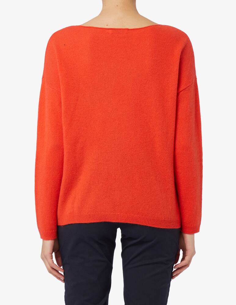 Pure Cashmere Maglia barca manica scesa - immagine 3 Pure Cashmere Maglia barca manica scesa - immagine 3