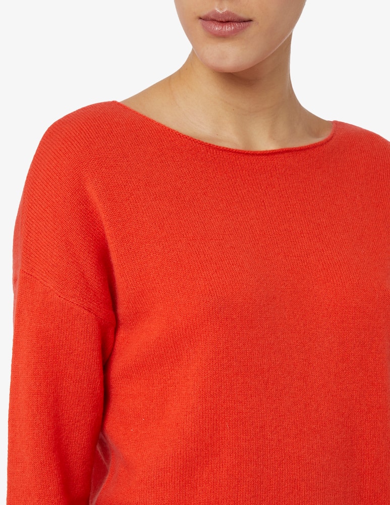 Pure Cashmere Maglia barca manica scesa - immagine 4 Pure Cashmere Maglia barca manica scesa - immagine 4