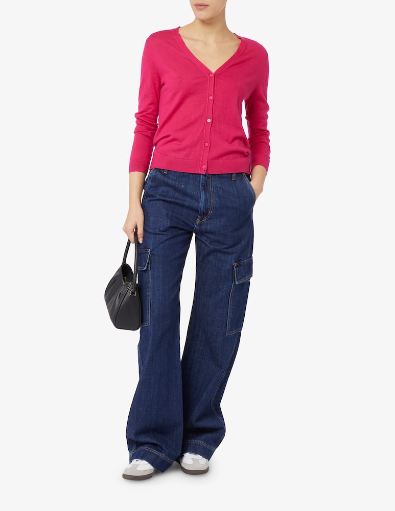 rinascente Pure Cashmere Long sleeve v-neck cardigan