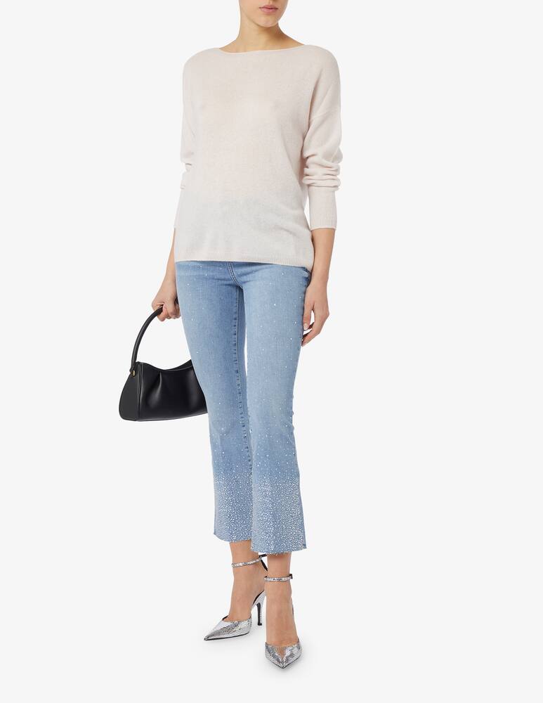 rinascente Pure Cashmere Maglia barca manica scesa