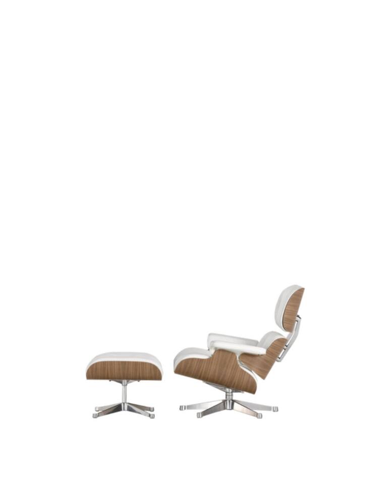 rinascente Vitra Eames Lounge Chair & Ottoman  - Bianco