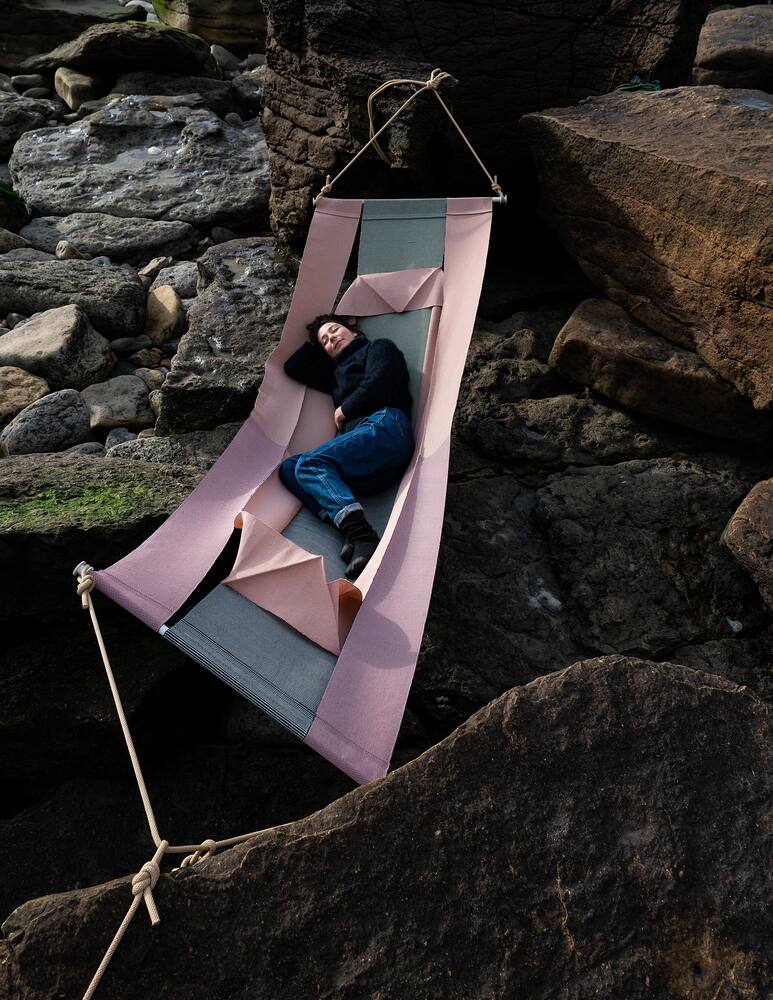 rinascente CDT Studio Ku do azò, handwoven outdoor hanging bed