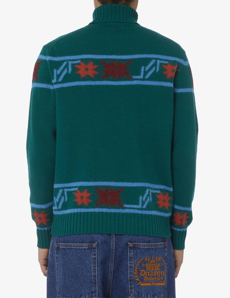 rinascente Gallia Alpaca intarsia turtleneck