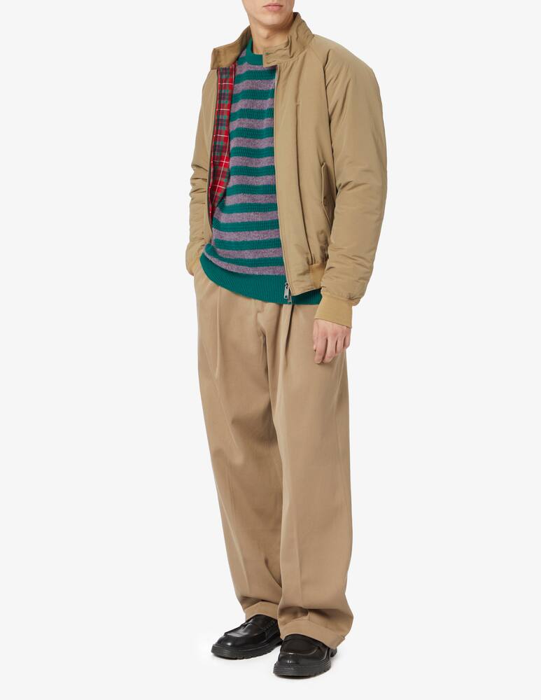 Gallia Alpaca stripe crewneck jumper - picture 2 Gallia Alpaca stripe crewneck jumper - picture 2