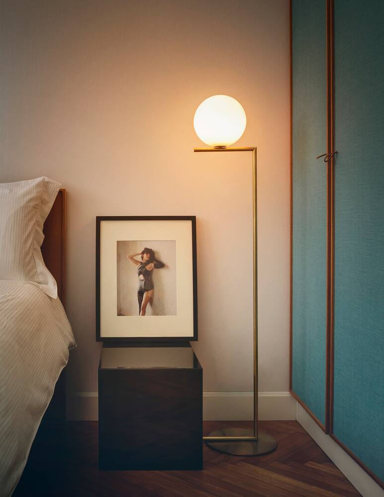 rinascente Flos IC Lights Floor 2 lampada da pavimento - oro