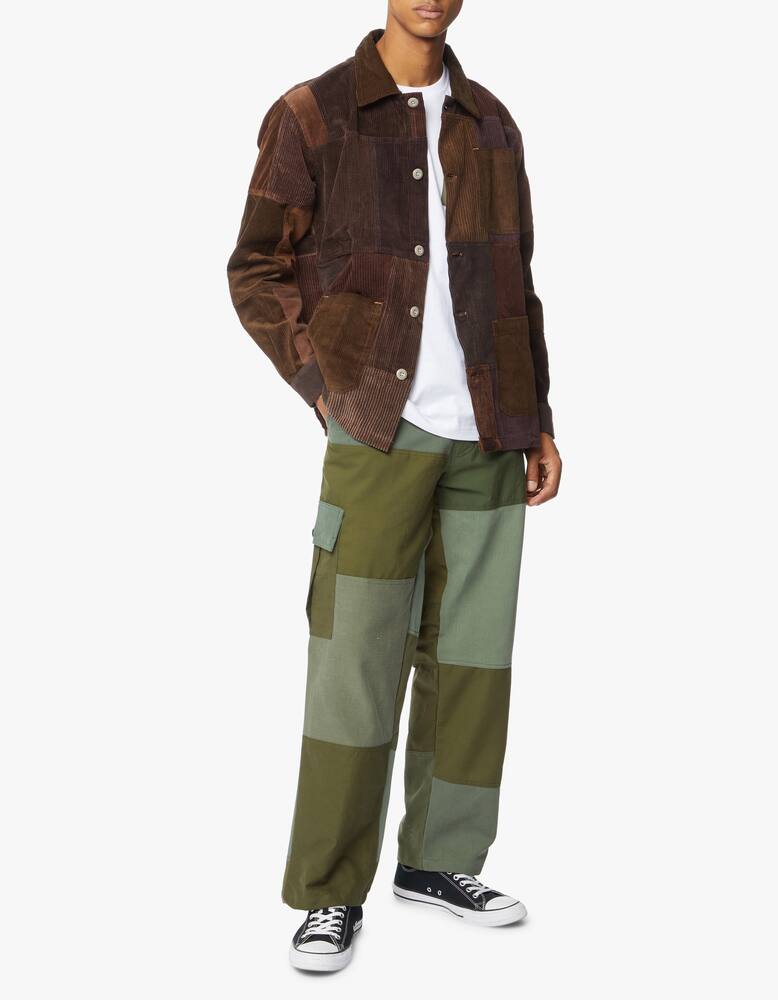 rinascente Overlord Corduroy patch overshirt