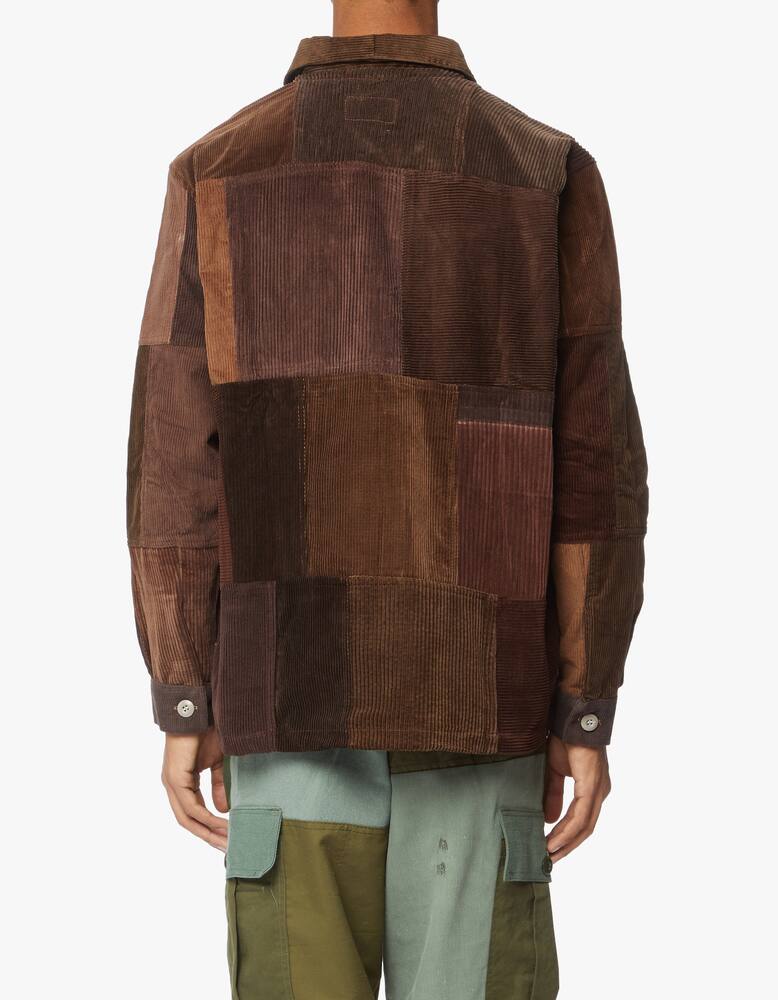 rinascente Overlord Corduroy patch overshirt