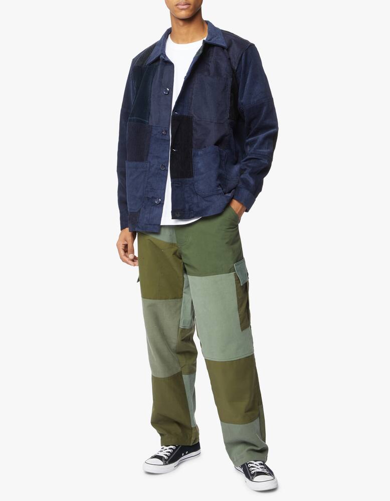 rinascente Overlord Corduroy patch overshirt