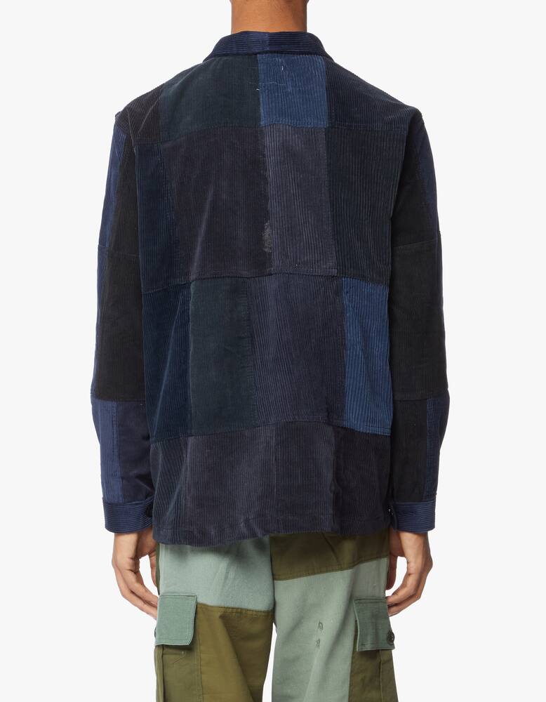 rinascente Overlord Corduroy patch overshirt