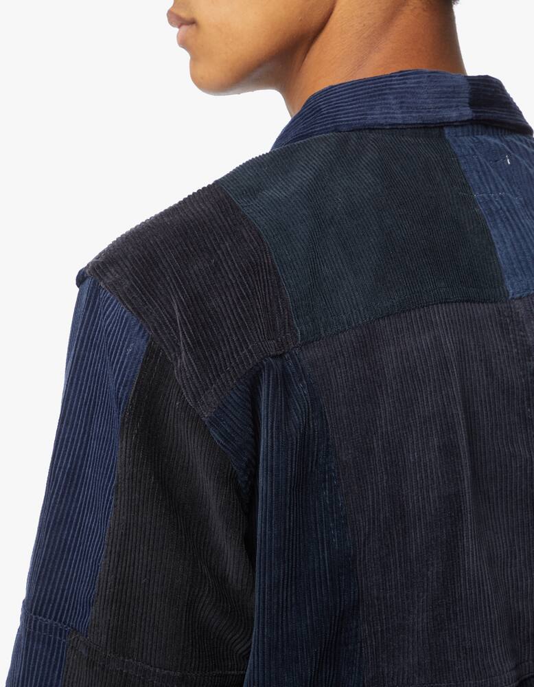 rinascente Overlord Corduroy patch overshirt