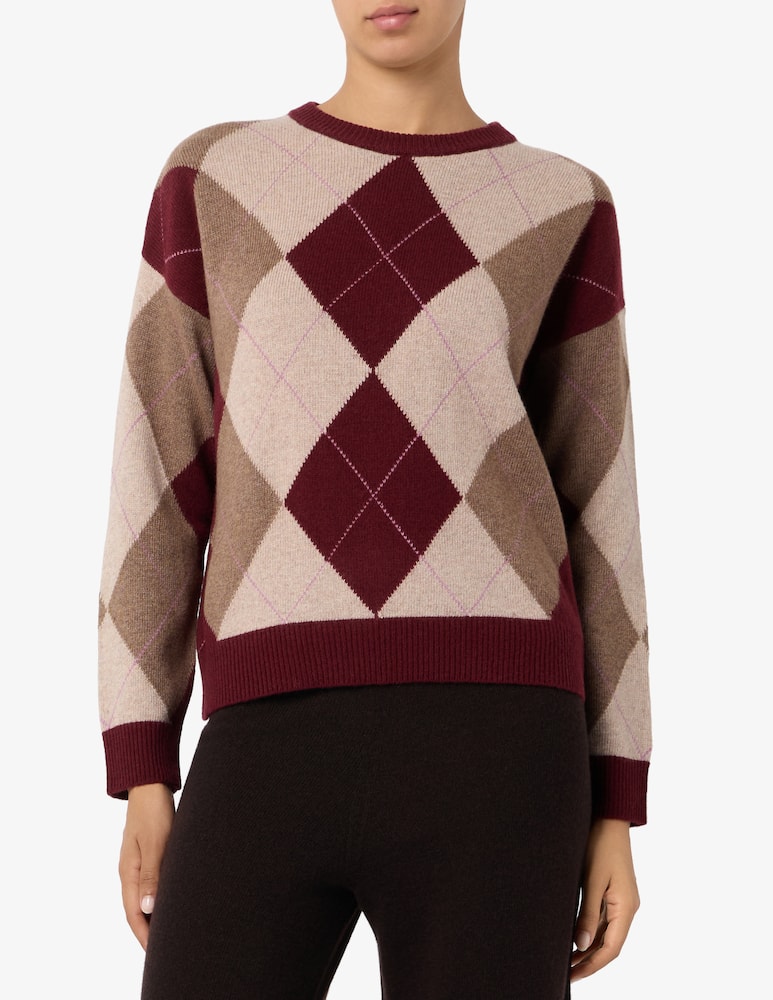 Rinascente Collection Maglione girocollo argyle - immagine 1