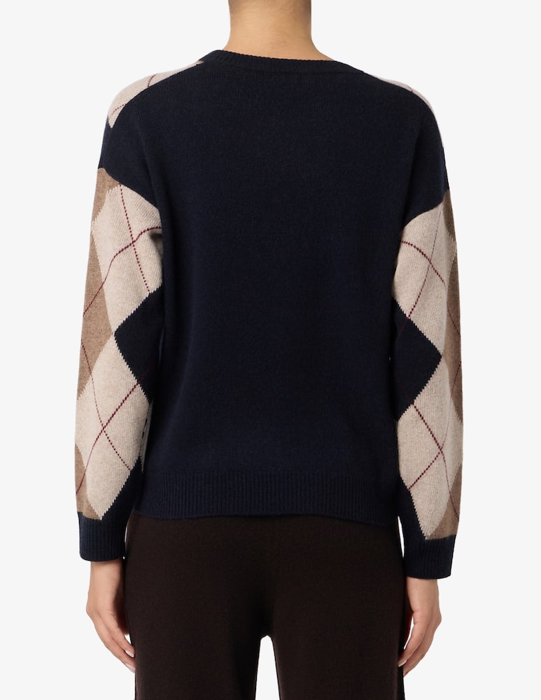 Rinascente Collection Maglia girocollo argyle - immagine 3