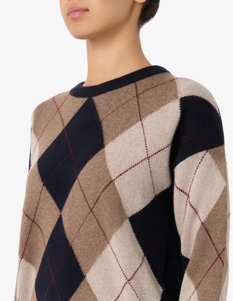 Rinascente Collection Maglia girocollo argyle - immagine 4