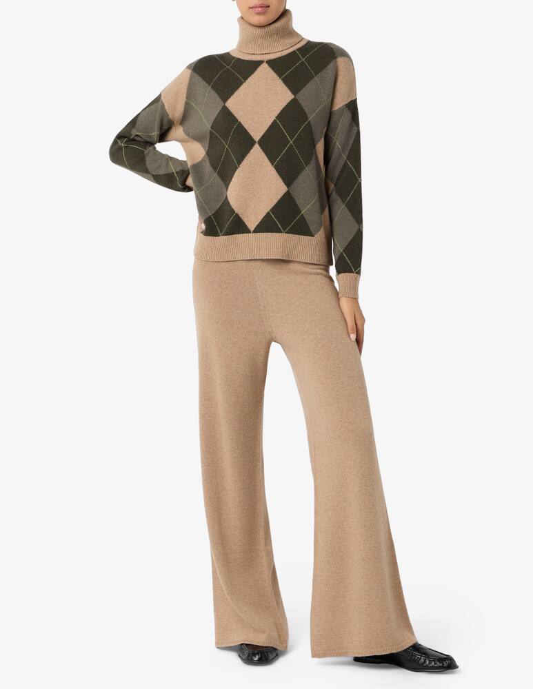 rinascente Rinascente Collection Maglione dolcevita argyle