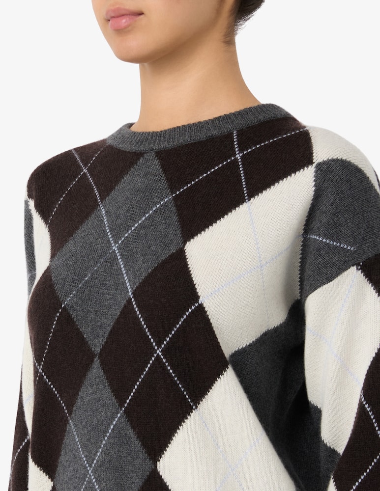 Rinascente Collection Maglia girocollo argyle - immagine 4