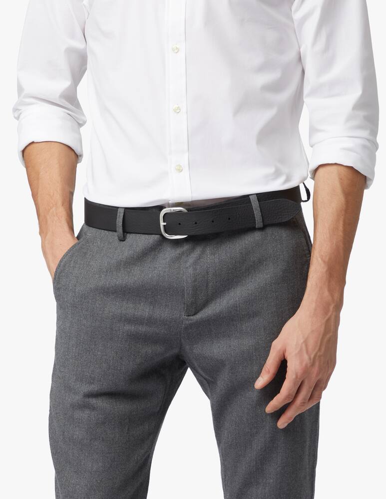 rinascente Orciani Hunting 3 5 cm double belt - Black