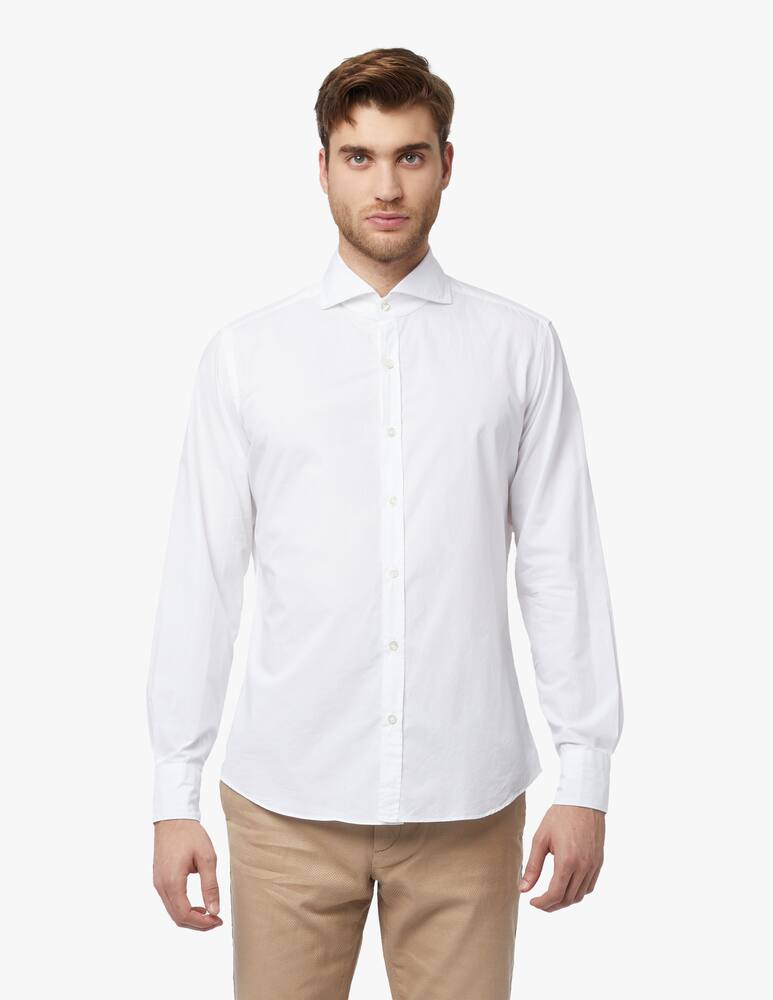 rinascente Giannetto Portofino Camicia cotone bio lavaggio morbido