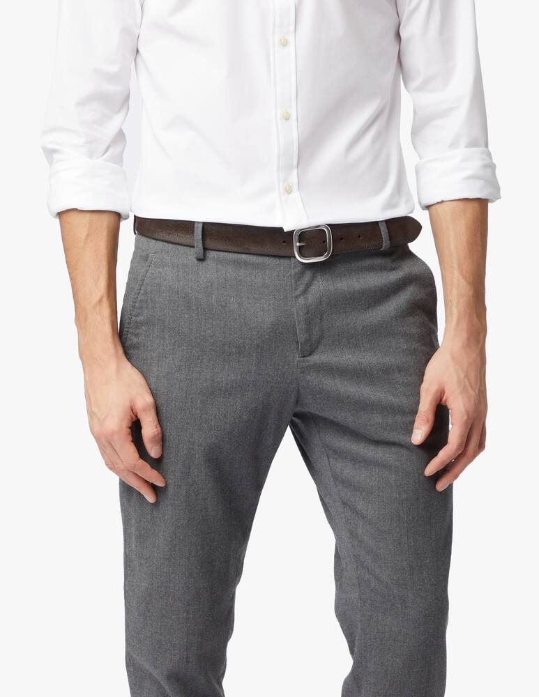 rinascente Orciani Hunting 3 5 cm double belt - Black