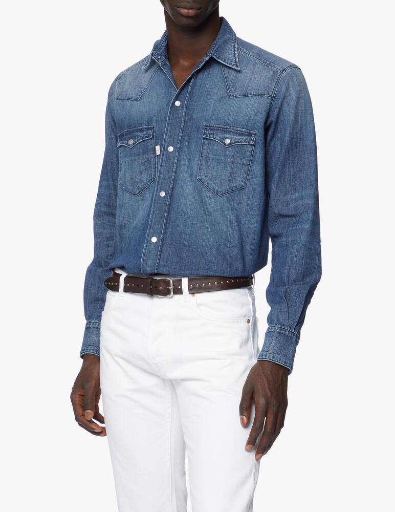 rinascente Orciani Cintura 35 mm bull soft borchie 