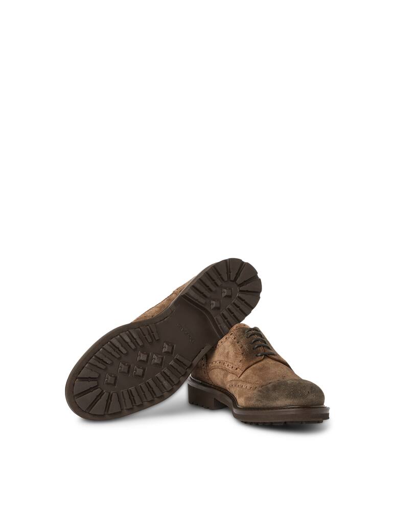 rinascente Doucal's Suede derby shoes